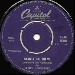 Elmer Bernstein Staccato's Theme USED VINYL 7INCH 45 RPM SINGLE