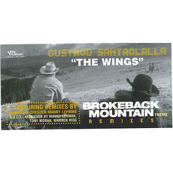 Gustavo Santaolalla The Wings (Brokeback Mountain Theme) (Remixes) USED VINYL 12INCH PROMO