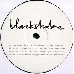 Black Strobe Deceive/Play VINYL 12" USED