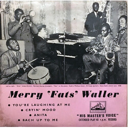 Fats Waller & His Rhythm Merry 'Fats' Waller USED VINYL 7INCH EP 45 RPM