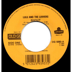 Lulu And The Luvvers / Dave Berry Shout / The Crying Game USED VINYL 7INCH 45 RPM SINGLE