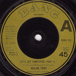 Boiling Point (3) Let's Get Funktified VINYL 7" USED