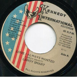 Leroy Smart Love I Always Wanted USED VINYL 7INCH 45 RPM