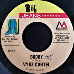 Vybz Kartel Buddy USED VINYL 7INCH 45 RPM