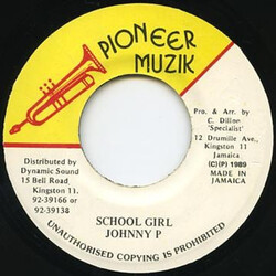 Johnny P School Girl USED VINYL 7INCH 45 RPM
