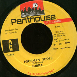 Mad Cobra Poorman Shoes Vinyl USED