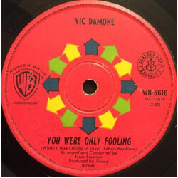 Vic Damone You Were Only Fooling (While I Was Falling In Love) Vinyl 7" USED