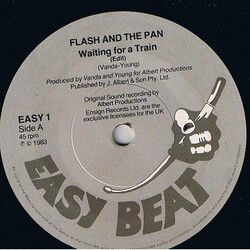Flash & The Pan Waiting For A Train USED VINYL 7INCH 45 RPM SINGLE
