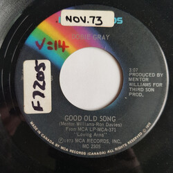 Dobie Gray Good Old Song USED VINYL 7INCH 45 RPM SINGLE