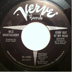 Wes Montgomery Goin' Out Of My Head / Boss City USED VINYL 7INCH 45 RPM