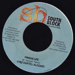 Vybz Kartel / Alozade / Me-Me Prison Life / Hooked On Your Love USED VINYL 7INCH 45 RPM