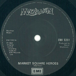 Marillion Market Square Heroes USED VINYL 7INCH 45 RPM SINGLE
