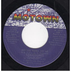 Commodores Why You Wanna Try Me USED VINYL 7INCH 45 RPM SINGLE