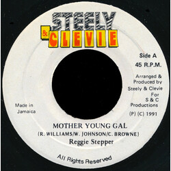 Reggie Stepper Mother Young Gal USED VINYL 7INCH 45 RPM