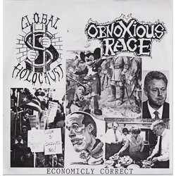 Global Holocaust / Obnoxious Race Economically Correct USED VINYL 7INCH 33 S RPM