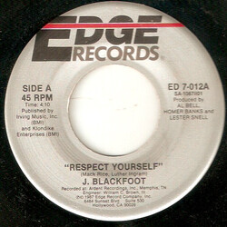 J. Blackfoot Respect Yourself USED VINYL 7INCH 45 RPM SINGLE