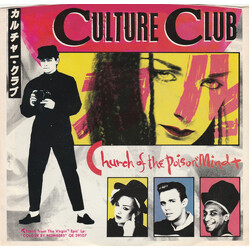 Culture Club Church Of The Poison Mind Vinyl 7" USED