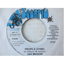 Jah Mason People Dying USED VINYL 7INCH 45 RPM