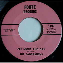 The Fantasticks Cry Night And Day / Live And Let Live USED VINYL 7INCH 45 RPM SINGLE