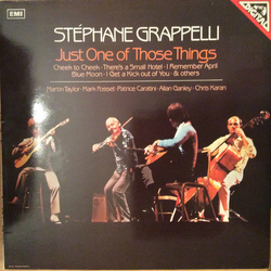 Stéphane Grappelli / Martin Taylor / Marc Fosset / Patrice Caratini / Allan Ganley / Chris Karan Just One Of Those Things Vinyl LP USED