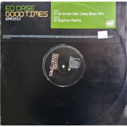 Ed Case Good Times (Grooverider & Syphon Remixes) USED VINYL 12INCH PROMO