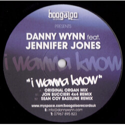 Danny Wynn / Jennifer Jones (4) I Wanna Know Vinyl 12" USED