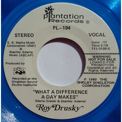 Roy Drusky What A Difference A Day Makes USED VINYL 7INCH 45 RPM PROMO