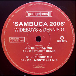 The Wideboys / Dennis G Sambuca 2006 VINYL 12" USED