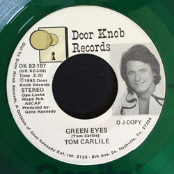Tom Carlile Green Eyes USED VINYL 7INCH 45 RPM SINGLE PROMO STEREO