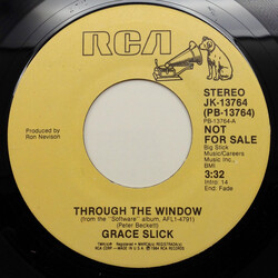 Grace Slick Through The Window USED VINYL 7INCH 45 RPM SINGLE PROMO STEREO