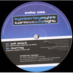 Kymberley Myles Turn Out The Light Vinyl 12" USED
