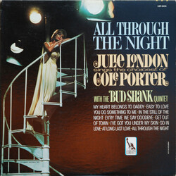 Julie London / The Bud Shank Quintet All Through The Night Vinyl LP USED