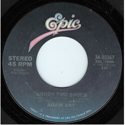 Adam Ant Goody Two Shoes USED VINYL 7INCH 45 RPM SINGLE STYRENE STEREO