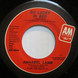 Annabel Lamb So Lucky In Bed Vinyl 7" USED