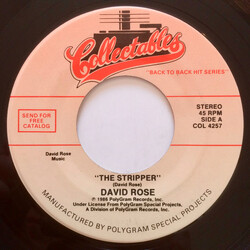 David Rose / Eddy Howard The Stripper / Happy Birthday USED VINYL 7INCH 45 RPM