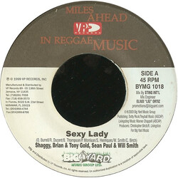 Shaggy / Brian & Tony Gold / Sean Paul / Will Smith Sexy Lady USED VINYL 7INCH SINGLE REISSUE