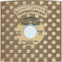 Mac Davis You're My Bestest Friend USED VINYL 7INCH 45 RPM SINGLE