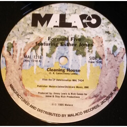 Formula V Cleaning House USED VINYL 12INCH 33 S RPM