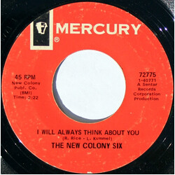 The New Colony Six I Will Always Think About You USED VINYL 7INCH 45 RPM SINGLE STYRENE