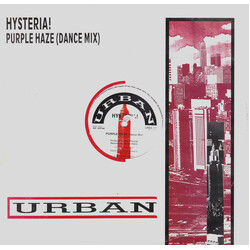 Hysteria! Purple Haze (Dance Mix) USED VINYL 12INCH 45 RPM