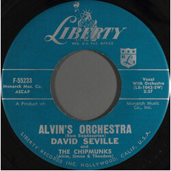 David Seville / The Chipmunks Alvin's Orchestra USED VINYL 7INCH 45 RPM