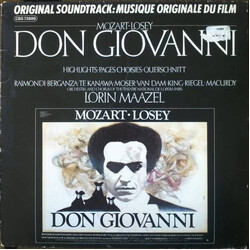 Wolfgang Amadeus Mozart / Lorin Maazel / Orchestre National De L'Opéra De Paris Don Giovanni - Highlights, Pages Choisies, Querschnitt Vinyl LP USED