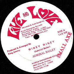 Admiral Bailey / Echo Minott Winey Winey / I Am Back USED VINYL 12INCH 45 RPM