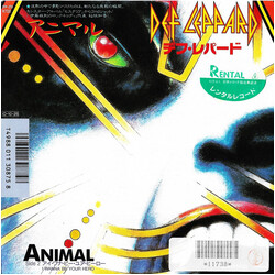 Def Leppard Animal USED VINYL 7INCH 45 RPM SINGLE