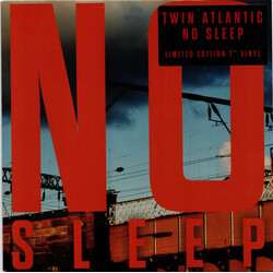 Twin Atlantic No Sleep USED VINYL 7INCH 45 RPM SINGLE LIMITED EDITION
