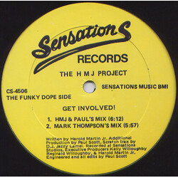 The HMJ Project Get Involved! / HMJ's Hyped USED VINYL 12INCH 33 S RPM