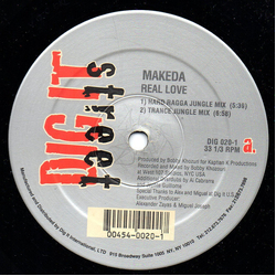 Makeda Real Love (Jungle Mixes) Vinyl 12" USED