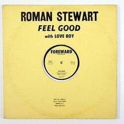 Roman Stewart Feel Good USED VINYL 12INCH 45 RPM SINGLE