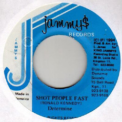 Determine Shot People Fast USED VINYL 7INCH