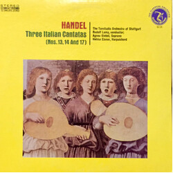 Georg Friedrich Händel Three Italian Cantatas (Nos. 13, 14 And 17) Vinyl LP USED